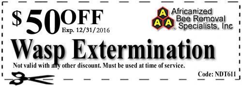 coupon for 50 dollars off wasp extermination